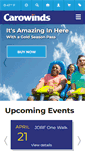 Mobile Screenshot of carowinds.com